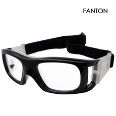 팬톤[FANTON] 축구고글 농구고글 보안경 눈보호고글 눈보호안경 XFSG51, 블랙