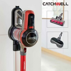 캐치웰 무선 핸디 물걸레청소기 C10 PLUS 크리스탈 레드, 단일옵션