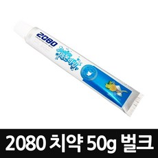2080 퓨어 베이킹소다 치약 50g 벌크 x 10개