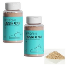 에코후레쉬(ecofresh) 슈즈냄새제거분말파우더 80g, 2개