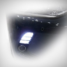 현대 아반떼AD (2015~2018년형) 15W 무극성 LED 미등 데이라이트 주간주행등 / 2개한세트, LED미등 데이라이트, 1세트