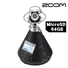 ZOOM H3-VR 핸디레코더 360도 녹음 아이폰원격조정, H3-VR(64GB), 모델선택