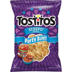 토스티토스 스쿱스 토르티야 칩스 파티 사이즈, 411g, 1개