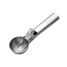 아이스크림스쿱 스테인레스 스틸 아이스크림 스쿠프 아이스크림 스푼 수박 과일 공 스푼 작은 1개