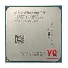 AMD Phenom II X4 B97 CPU HDXB97WFK4DGM AM2 + AM3 938pin 3.2G 95W 6M, 한개옵션0