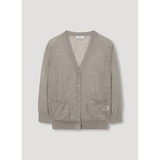 쉬즈미스 글리터 시스루 가디건_SSKCDN22010 Melange Gray
