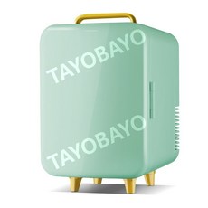 화장품냉장고 미니 맥주 캠핑용 냉장고 나혼자 자취 원룸, 민트