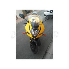 오토바이 더블 버블 앞유리 스크린 2003 스즈키 GSX-R1000 GSXR 1000 K3 K4 용 블랙 스모크, 02 Clear - 더블케이cr4