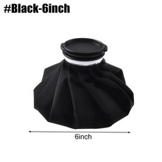 무릎 머리 다리용 통기성 소재 아이스 팩 크기의 쿨러 백 메디클, 3.black-6 inch