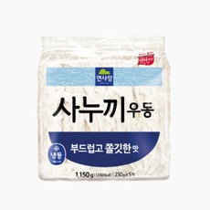 면사랑 냉동 사누끼우동 부드럽고 쫄깃한맛 1.15kg(230gx5) 전문점용, 1.15kg, 8개
