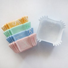 사각쿠킹컵 [3개묶음] H26 사각쿠킹컵10개 GW36C228