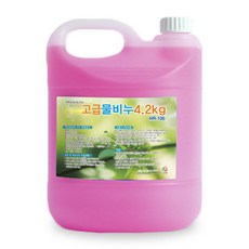 고급물비누 4.2kg 핸드워시 손세정제 리필 대용량비누