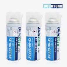 K_산업용 신에츠 실리콘이형제 KF-96 스프레이 420ml_20개 박스, 20개