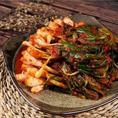 인증시설 우리농산물로 만든 파김치 1kg 외 별미김치 골라담기..33137154 -인증, 총각김치 2kg, 1개