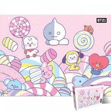 500피스 퍼즐 BTS_BT21 BABV (DW747884), 1