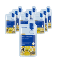 메디힐 더마플러스 청귤 마스크 22ml, 10개