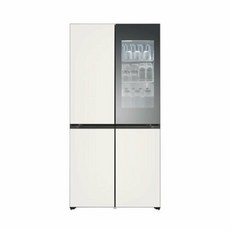 LG전자 LG오브제 4도어 빌트인 냉장고M623GBB352.AKOR [610L], 단품없음