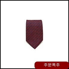 젠틀안트 다크네이비H패턴 실크넥타이CT-219 패션소품