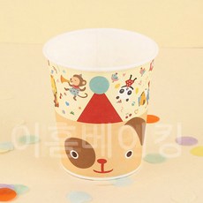 캐릭터종이컵-7온스 50개 - 곰, 단품, 단품