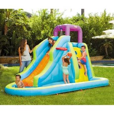 리틀타익스 워터 슬라이드 미끄럼틀 에어 수영장 / Little Tikes Inflatable Wet Slide