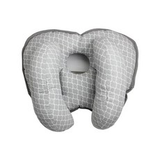 유모차 목 보호 베개 카시트 머리 받침 머리 보호 베개, [04] 하늘색 + 25*22cm, 1개