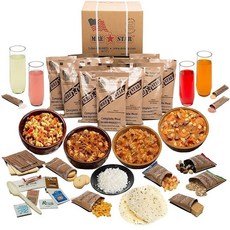 미군 전투식량 MRE 고급형 씨레이션 1팩 / 2팩 /3팩, 600g, 1개