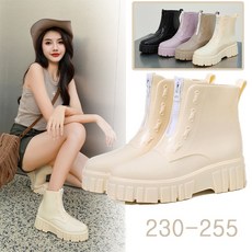  2024 NEW 여성 레인부츠/여자 여름부츠-SALE^_^패션 장마/미끄럼방지/여자 숏 장화/통기 원단/프리미엄 레인부츠 5가지 컬러 