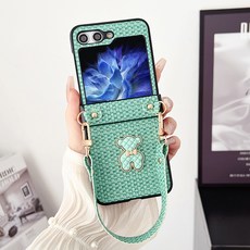 CASEBYCASE 갤럭시 지플립5 케이스 힌지보호 + 스트랩