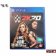 [PS4] WWE 2K20 정식발매판 중고상품