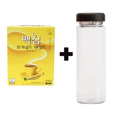 맥심 모카골드 마일드 210Tx4개+워터보틀x4개 N, 기본상품, 210개입, 4개