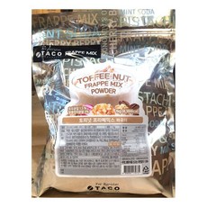 토피넛 프라페 믹스 타코 1kg 분말 가루 업소 까페