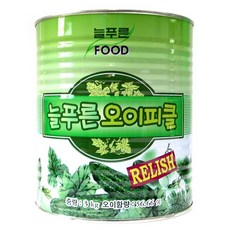 푸드올마켓_ 늘푸른 오이피클 랠리쉬 3kg, 1개