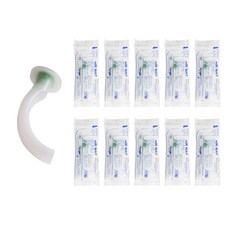 협성 에어웨이 튜브카테터 기도유지기 기도확보, 10개, HS-AW-400(8cm)3호