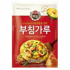 백설 바삭한 부침가루 1kg x 10개 1박스 / 가정용 / 업소용 / 식자재