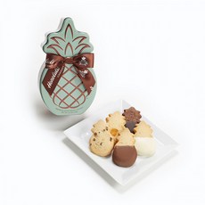 호놀룰루 쿠키 선물세트 파인애플 틴 9개 4팩, PINEAPPLE TIN 4pack, 본문참고