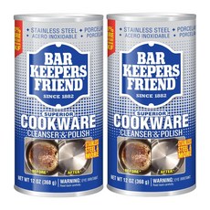 Bar Keepers 바 키퍼스 프렌드 주방용품 클리너, 2개