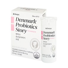 덴프스 유렉스 덴마크 유산균이야기 우먼, 60정, 1개