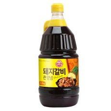 오뚜기 돼지갈비 큰 양념, 2.2kg, 3개