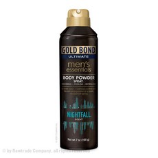 Gold Bond 골드본드 남자 바디파우더 스프레이 198g Mens Essentials Body Powder Spray, 1p
