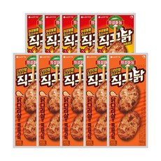 [롯데햄] 의성마늘 직꾸닭 100g 리얼간장 5개 + 매콤레드 5개