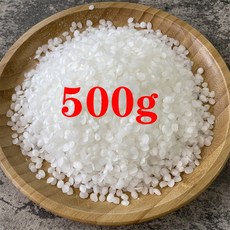500g 컵 아로마테라피 향수 캔들 흰 페이스트 밀랍 조각 DIY 원료 확장, 1개