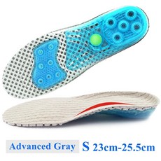 스프링 실리콘 정형 아치 지지대 깔창 평발 삽입 교정 신발 족저, 5.Gray S EU 36-40, 없음, 5) Gray S EU 36-40 - 1 Pair, 1개