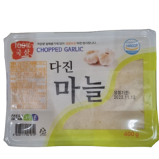 [코스트코] 그린촌 냉동 다진마늘 400G 아이스박스, 1개