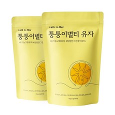 톡투허 퉁퉁이별 유자티, 1.5g, 30개입, 2개