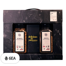 딜리셔스마켓 치킨그릴시즈닝 180g + 삼겹살시즈닝 250g 선물세트, 6세트