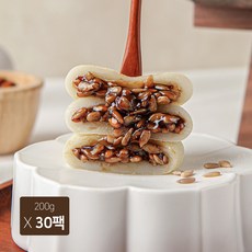 무궁화푸드 굽지않고 바로먹는 아이스호떡 국산쌀호떡, 30개, 200g