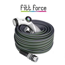 FITT FORCE 호스 20m/40m 피트 포스 호스 이탈리아 플랫 호스 프리미엄 고압호스, 40m - 트랜스미터숏호스