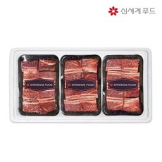 신세계푸드 찜갈비 700g 3팩 총 2.1kg, 3개