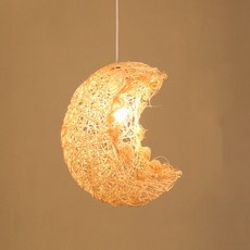 라탄하우스 라탄 원목 전등갓 펜던트조명 전등포함-Q1973XR, C