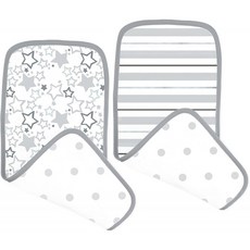 스와들디자인 코튼 머슬린 베이비 버피 코튼 버프 2종 세트 스털링 스타신 심머, 단일옵션